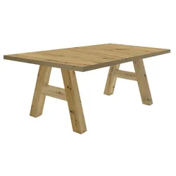 ESSTISCH ausziehbar Elia 1 140 x 90 x 75 Esszimmertisch Asteiche