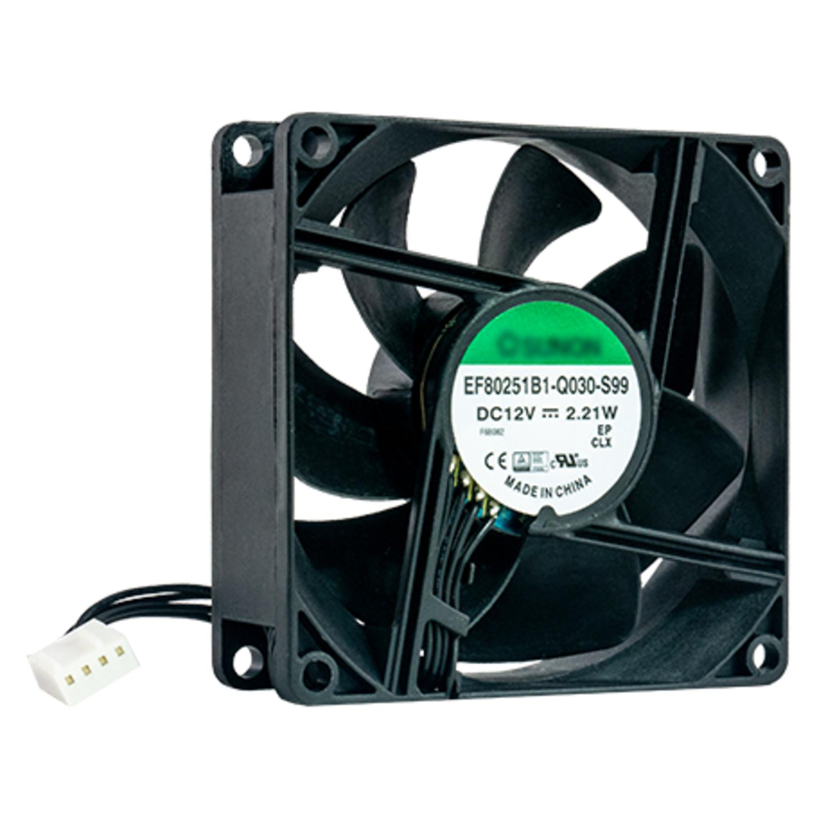 QNAP 80x80x25mm fan, 12V, 4PIN (FAN-8CM-T01)