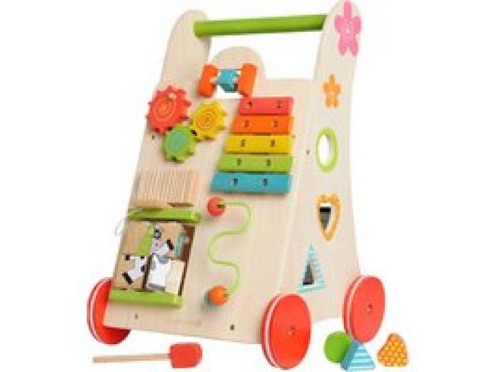 Lauflernwagen Spielzeug 2-in-1 aus Holz