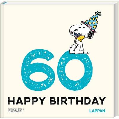 Peanuts Geschenkbuch: Happy Birthday zum 60. Geburtstag, Gebundene Ausgabe von Charles M. Schulz, Lappan, 978-3-8303-6434-4