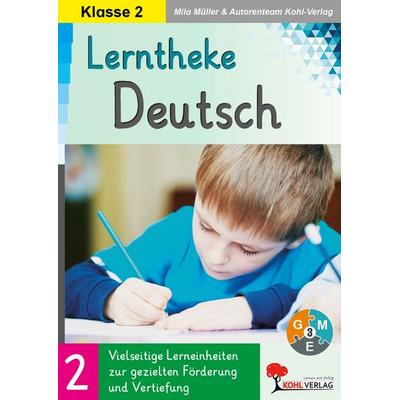 Lerntheke Deutsch / Klasse 2, Taschenbuch von Mila Müller,Autorenteam Kohl-Verlag, KOHL VERLAG Der Verlag mit dem Baum, 978-3-9884127-4-4