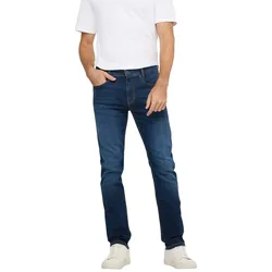 Mac Jog'n Jeans Stretchjeans in Dark Blue Used-W34-L30