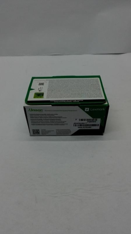 Lexmark Unison 802SY Gele Tonercartridge voor Laserdrukken - 2000 pagina's