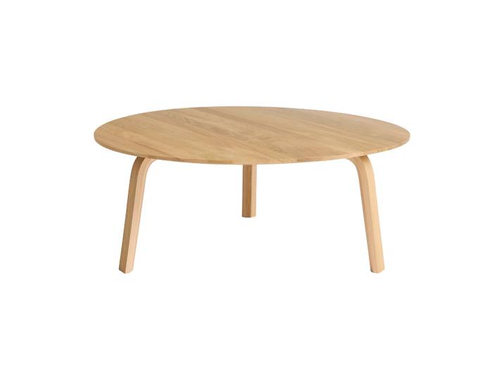 HAY Table basse Bella Chêne laqué, Ø80x32 cm