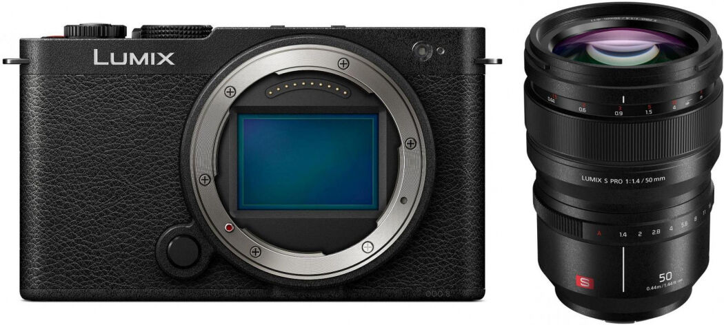 Panasonic DC-S9 schwarz + Lumix S PRO 50mm f1,4   450,00EUR Lumix Cashback