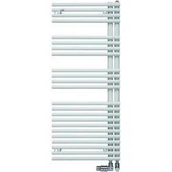 Zehnder Forma Asym Design-Heizkörper ZF600550B500000 LFAL-170-050, 1681 x 496 mm, Traffic black, RAL 9017, links