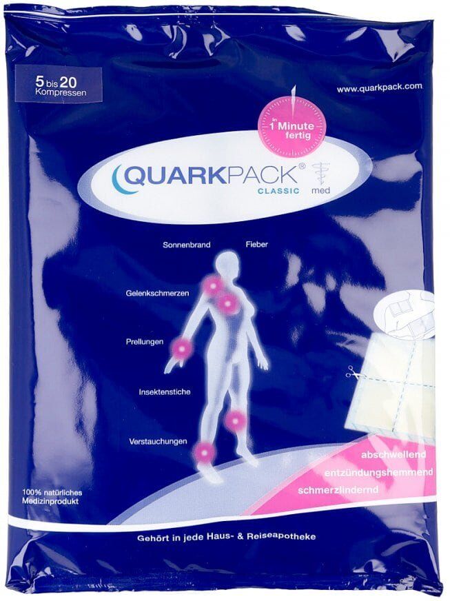 Quarkpack Kompresse bei Entzündungen