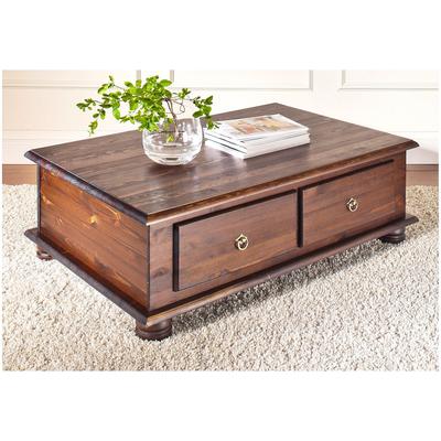 Couchtisch OTTO HOME, braun (dunkelbraun), B:115cm H:38cm T:77cm, Tische, Couchtisch, OTTO home