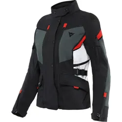 Dainese Carve Master 3, Textiljacke Gore-Tex Damen - Schwarz/Dunkelgrau/Rot - 52