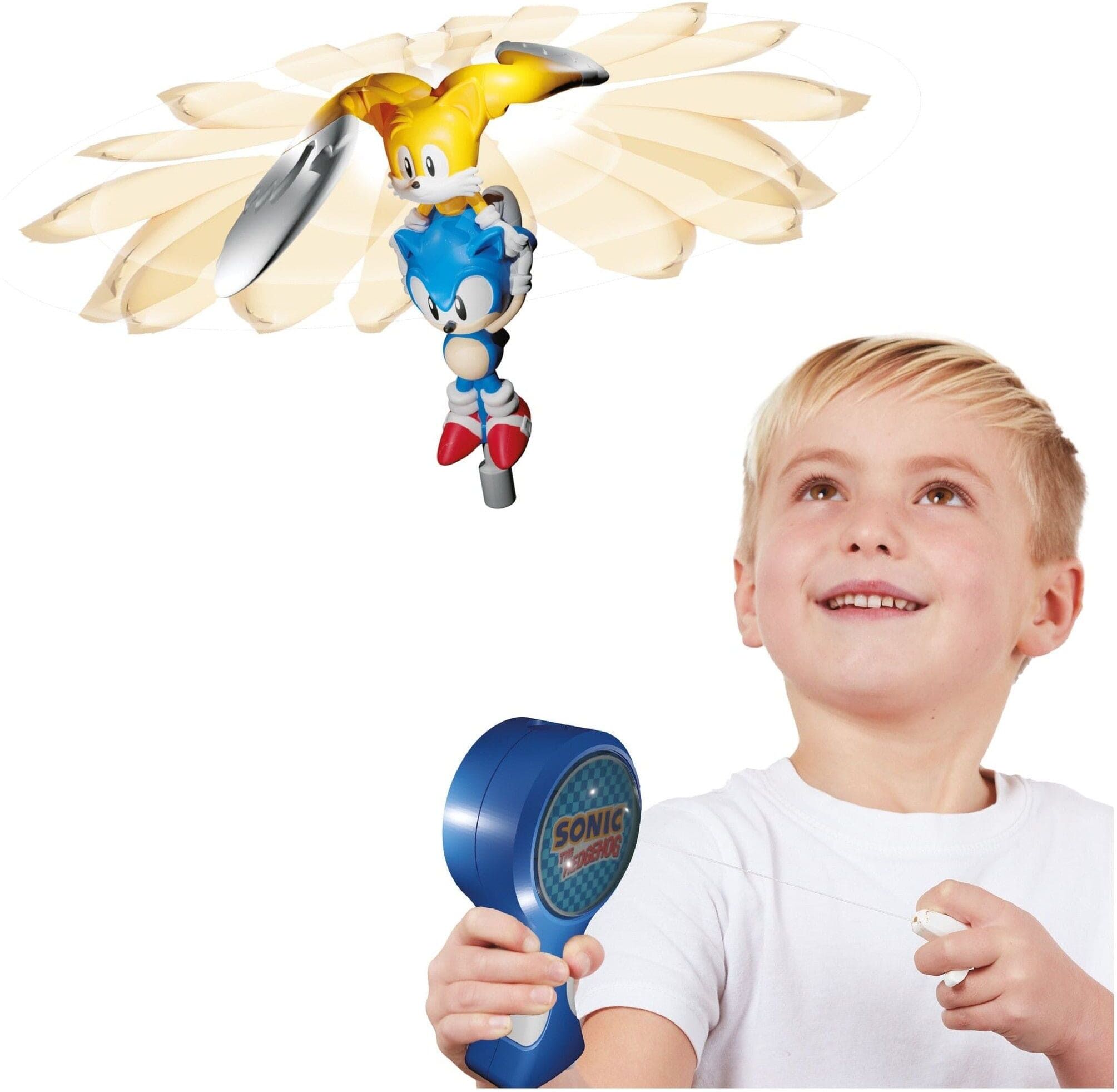 Flying Hero Sonic and Tails Dollhouse Accessory by Lennies Toys