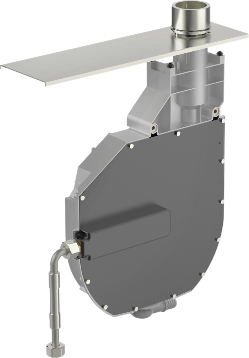 Hansa corps d'installation simple Rollbox 53060200 pour montage sur le bord de la baignoire