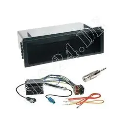 Autoradio Einbauset Antennenadapter+Anschlusskabel+Ablagefach VW Polo Lupo Fox