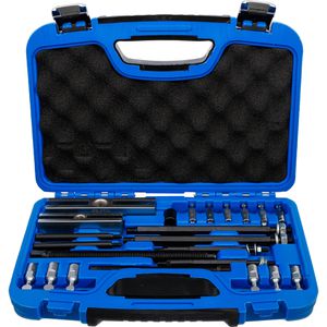 BGS-technic Lagerabzieher 74717, 23-teilig, für Kugellager, Spannweite 30 - 130 mm