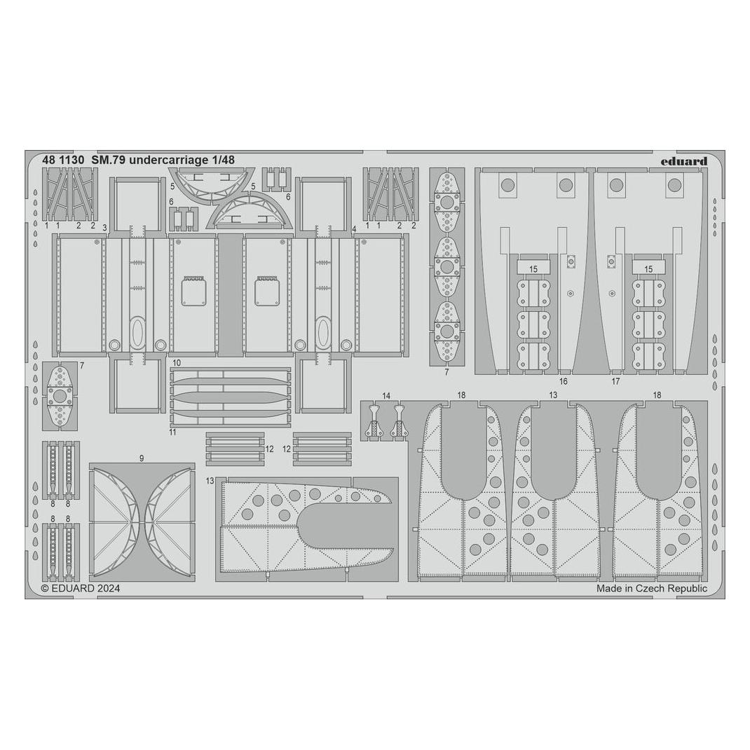 Eduard SM.79 EDU (BIG49405)