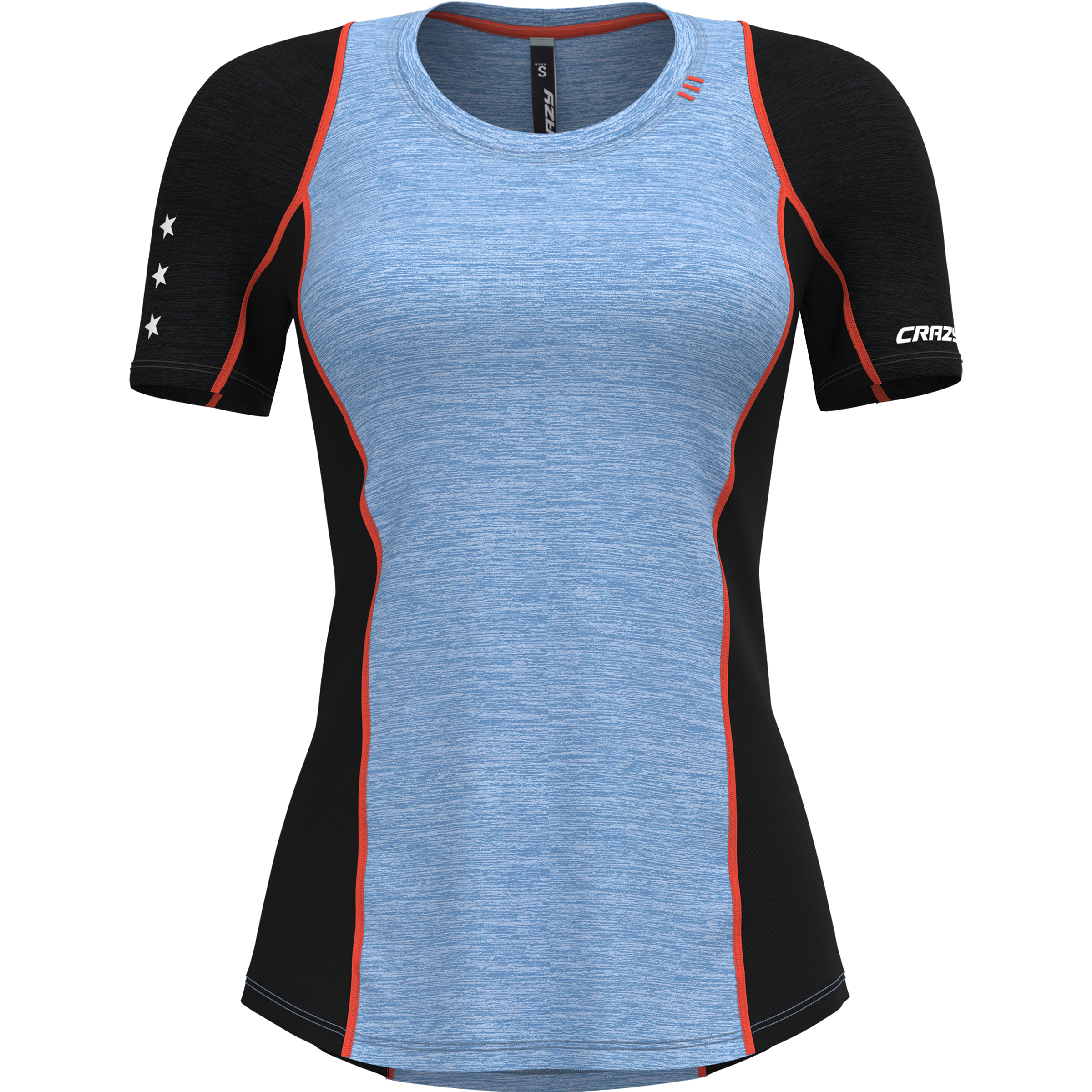 Crazy Ionic Damen T-Shirts blau Größe XS Alpinklettern | Bergsteigen Geruchsneutralisierend