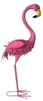 Santas Workshop Inc "40"" Iron Flamingo"