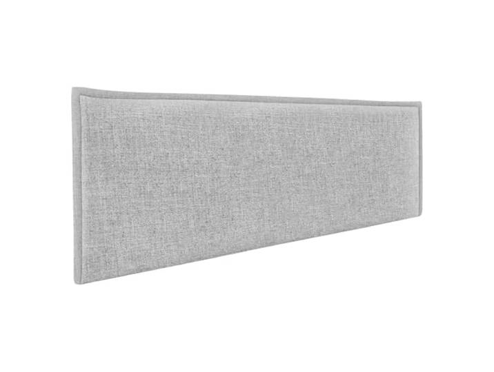 DHOME Kopfteil aus natürlichem Leinen mit einfachem Saum, gepolstertes Bett-Kopfteil für Schlafzimmer, modern, Top-Trend (Perlen-Leinen, 160 cm (Betten 150/160))
