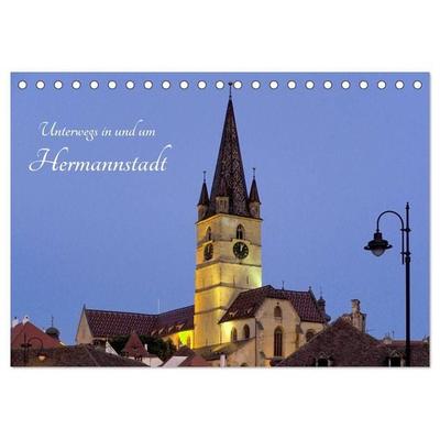 Unterwegs in und um Hermannstadt (Tischkalender 2027 DIN A5 quer), CALVENDO Monatskalender