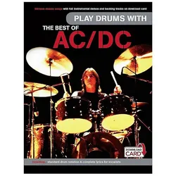 Play Drums With... The Best Of AC/DC (Book/Audio Download), Ratgeber von DC, AC