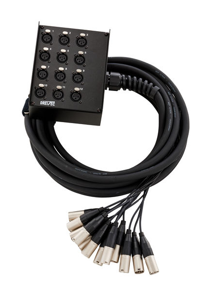 pro snake MTS12/0 S Multicore 10m