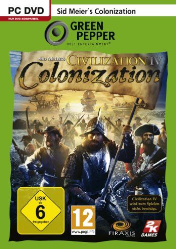 Take 2 - Sid Meier's Civilization IV - Colonization [Green Pepper] - Preis vom 09.10.2026 07:28:09 h