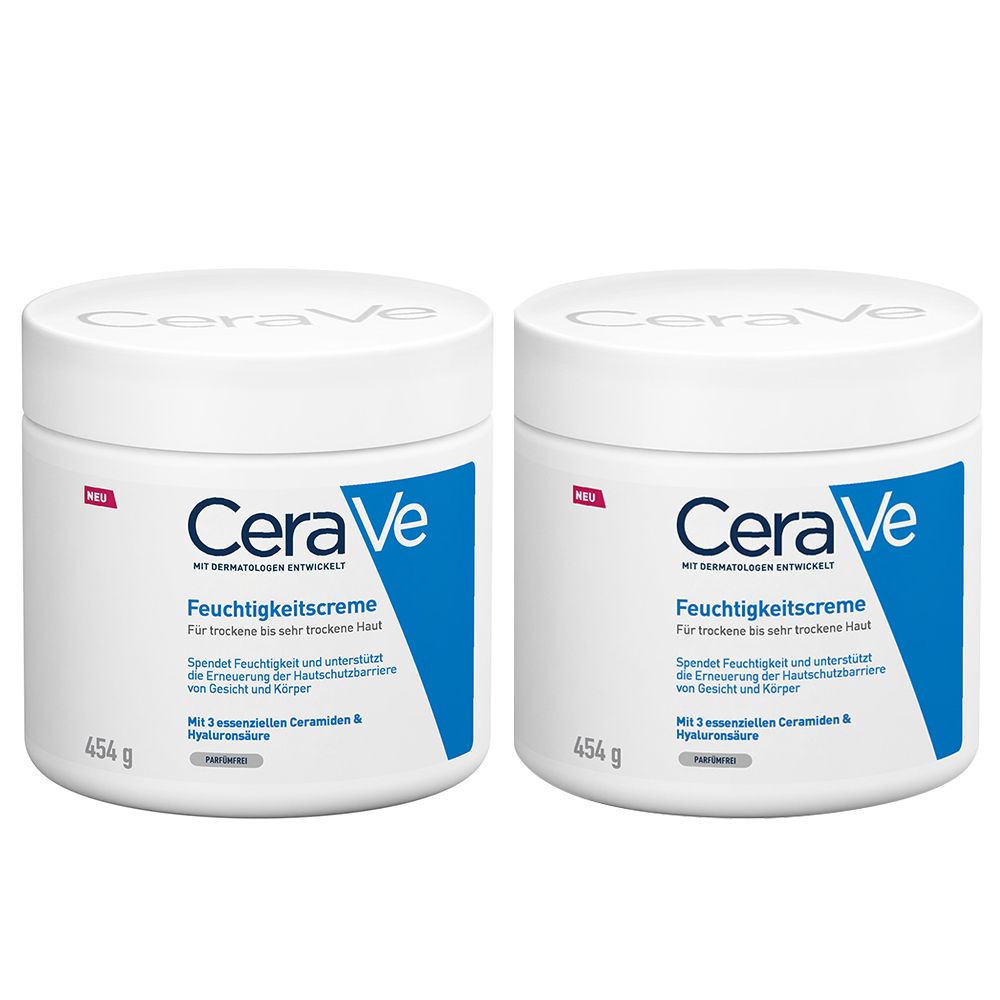 Cerave Feuchtigkeitscreme Doppelpack 2x454 g Creme