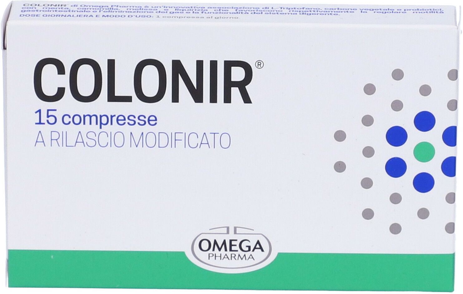 OMEGA PHARMA SpA Omega Pharma, Colonir, 15 Compresse