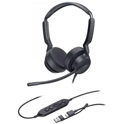 Yealink UH 42 Serie (Kabelgebunden, USB-C, Microsoft Teams), Office Headset, Schwarz