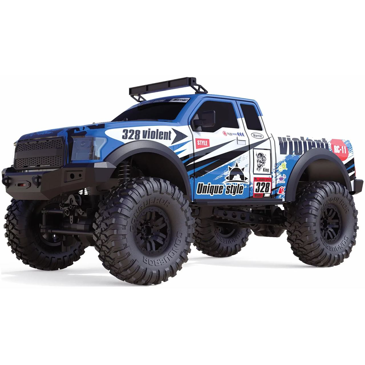Amewi RC Auto Dirt Pickup Crawler LiIon 1500mAh blau /8+