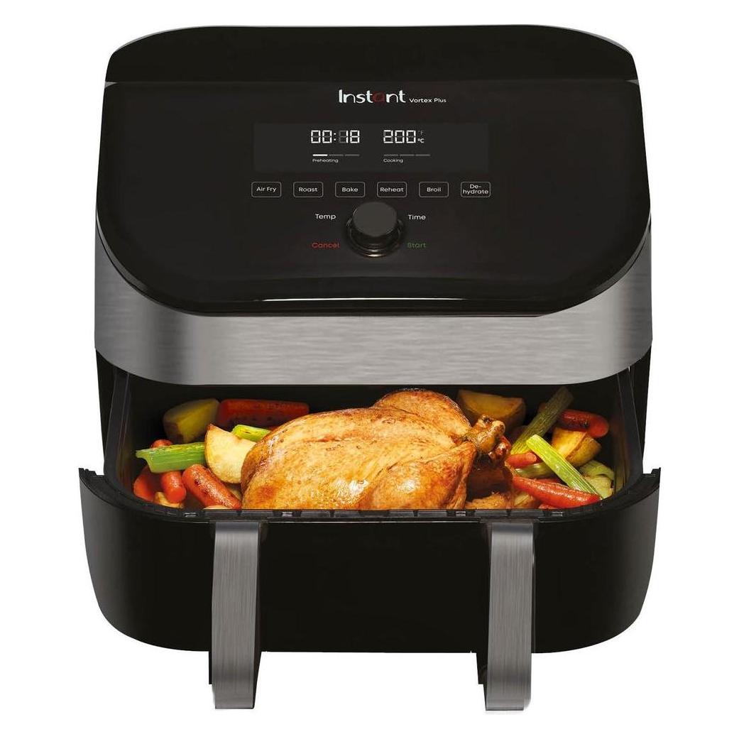 Instant Pot Pot Vortex VersaZone mit ClearCook Edelstahl Heissluftfritteuse 8,5L (8.50 l) (47728589)