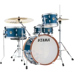Tama LJK48H4-HLB - LIMITED Club Jam 4-piece - Hairline Blue - Schlagzeug