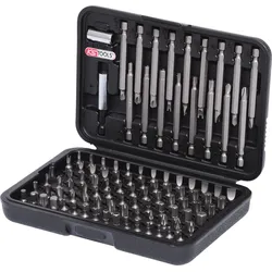 KS Tools 1/4" Bit-Satz, 99-tlg mit langen Bits - 911.2027