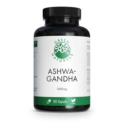 Green Naturals Ashwagandha 2500mg hochdos.veg.Kps. 180 St Kapseln