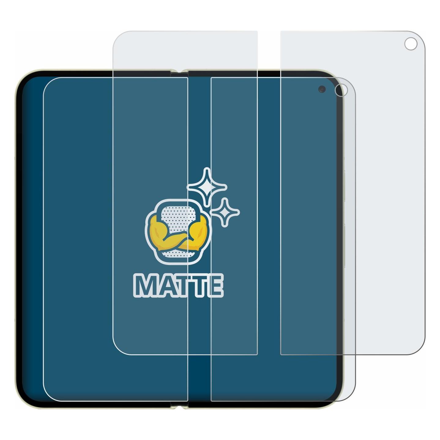 Brotect Entspiegelungsfolie für Google Pixel 10 Pro Fold (Inneres Display) Displayschutz Displayschutzfolie (2 Stk., Google Pixel 10 Pro Fold) (1960273)