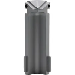 Innenecke für Balkonwinkelprofil mit Tropfkante silber (H= 60 mm)