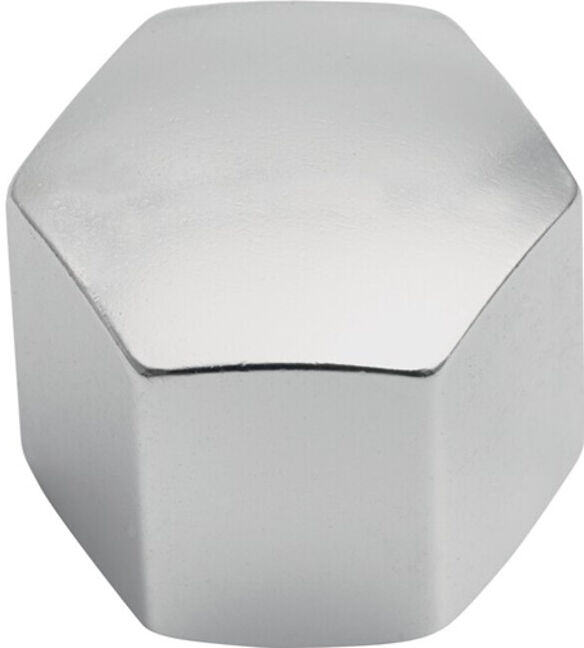 Ecrou borgne Hermeta en aluminium. anodisé argent. M8 (5865-01)