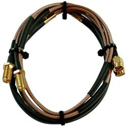 Wittenberg Antennen Fensterdurchführung 2x 1 m SMA-Stecker, SMA-Buchse WFD 2 Duo 102719