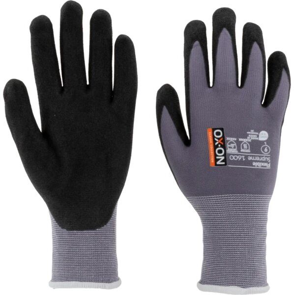 Ox-On Arbejdshandske Flexible Supreme 1600, Str 9