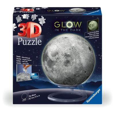 3D Puzzle-Ball Der Mond - Glow-in-the-Dark