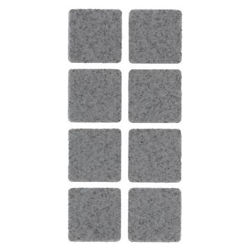 Bosch Hausgeräte FELT PADS D25X25 GREY 8PCS (Filzgleiter, 8 Stk.) (33047485)