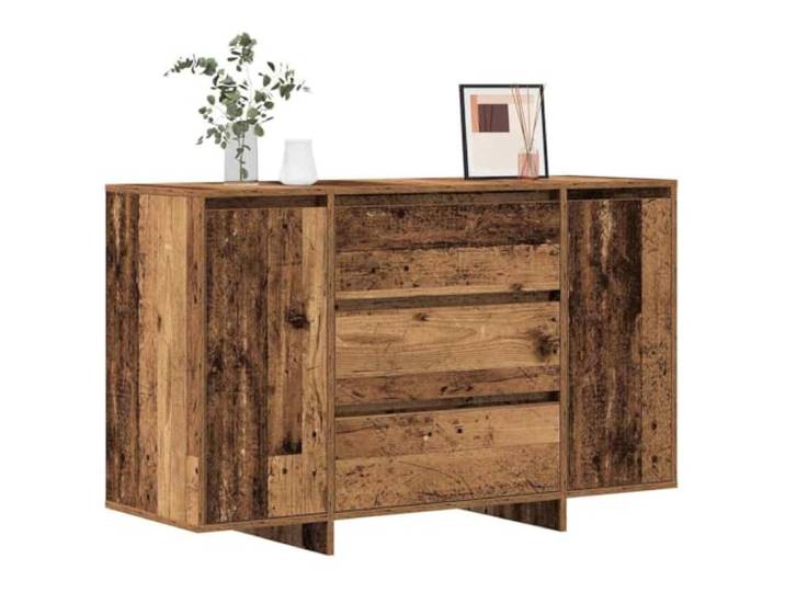 vidaXL Sideboard Altholz 120 x 41 x 75 cm Holzwerkstoff Genug Platz, um alles ordentlich zu verstauen, Stabil und langlebig aus hochwertigem massiven Holz, Schöner,