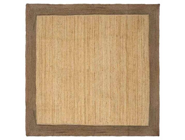 Tapis de surface Gris 300 x 300 cm Jute 42010678
