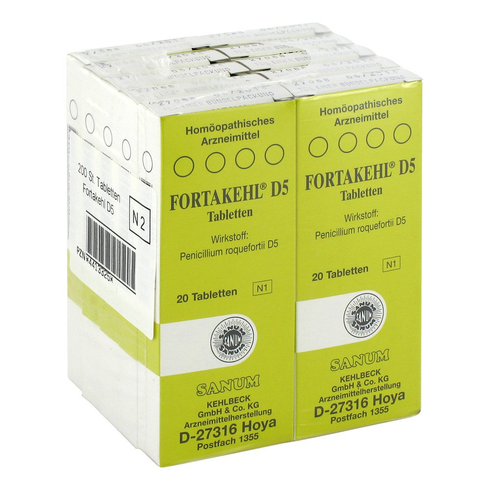 SANUM-KEHLBECK GmbH & Co. KG Fortakehl D5 Tabletten 04413325