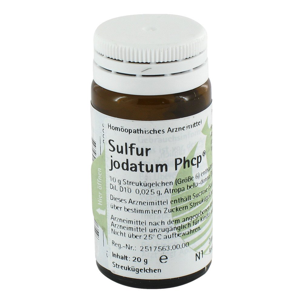 PHöNIX LABORATORIUM GmbH Sulfur Jodat. Phcp Globuli 00359899