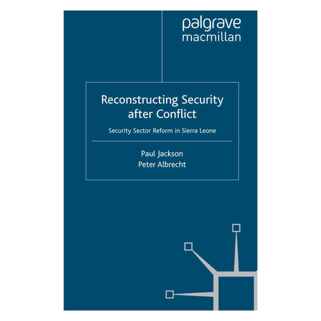 Springer Reconstructing Security after Conflict (Englisch, Softcover, P. Jackson) (55822012)