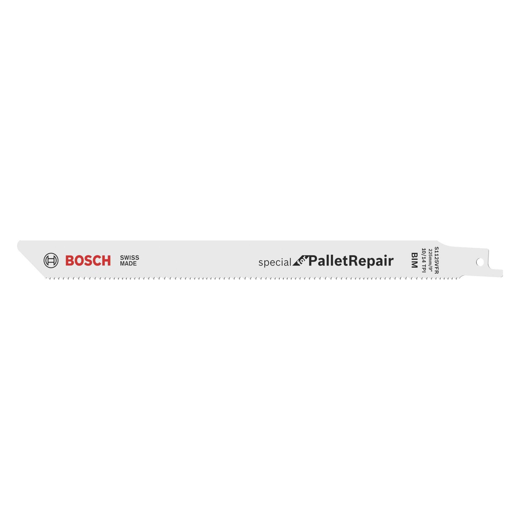 Bosch Professional Zubehör Säbelsägeblatt S 1125 VFR. Für Säbelsägen (2608658037)