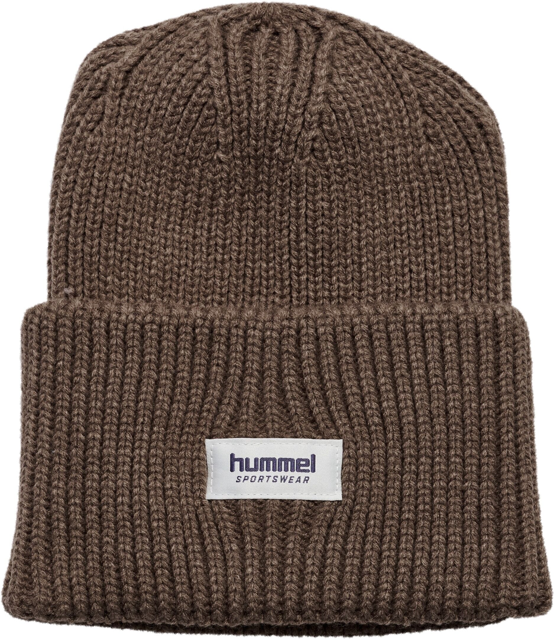 Beanie HUMMEL, Jungen, grau (peppercorn), Obermaterial: 100% Polyacryl, Mützen Beanie, für Kinder und Jugendliche geeignet, Beanie-Form, sportlicher Stil