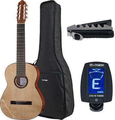 Thomann Classica Fusion 8 Strin Bundle Natur Hochglanz