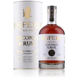 Espero Liqueur Creole Coconut & Rum 40% Vol. 0,7l in Geschenkbox