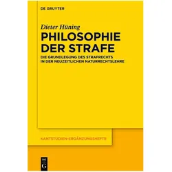 Hüning:Philosophie der Strafe, Sachbücher von Dieter Hüning